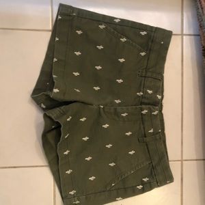 Francescas cactus shorts !